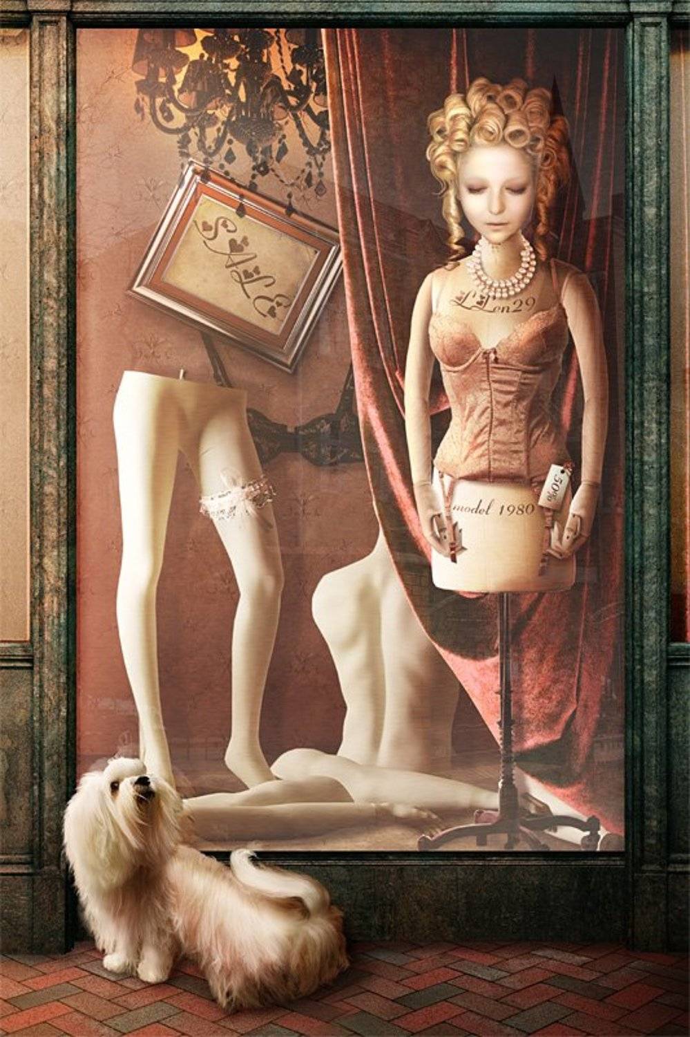 коллаж, фотоарт, фотошоп, манекен, LLen29