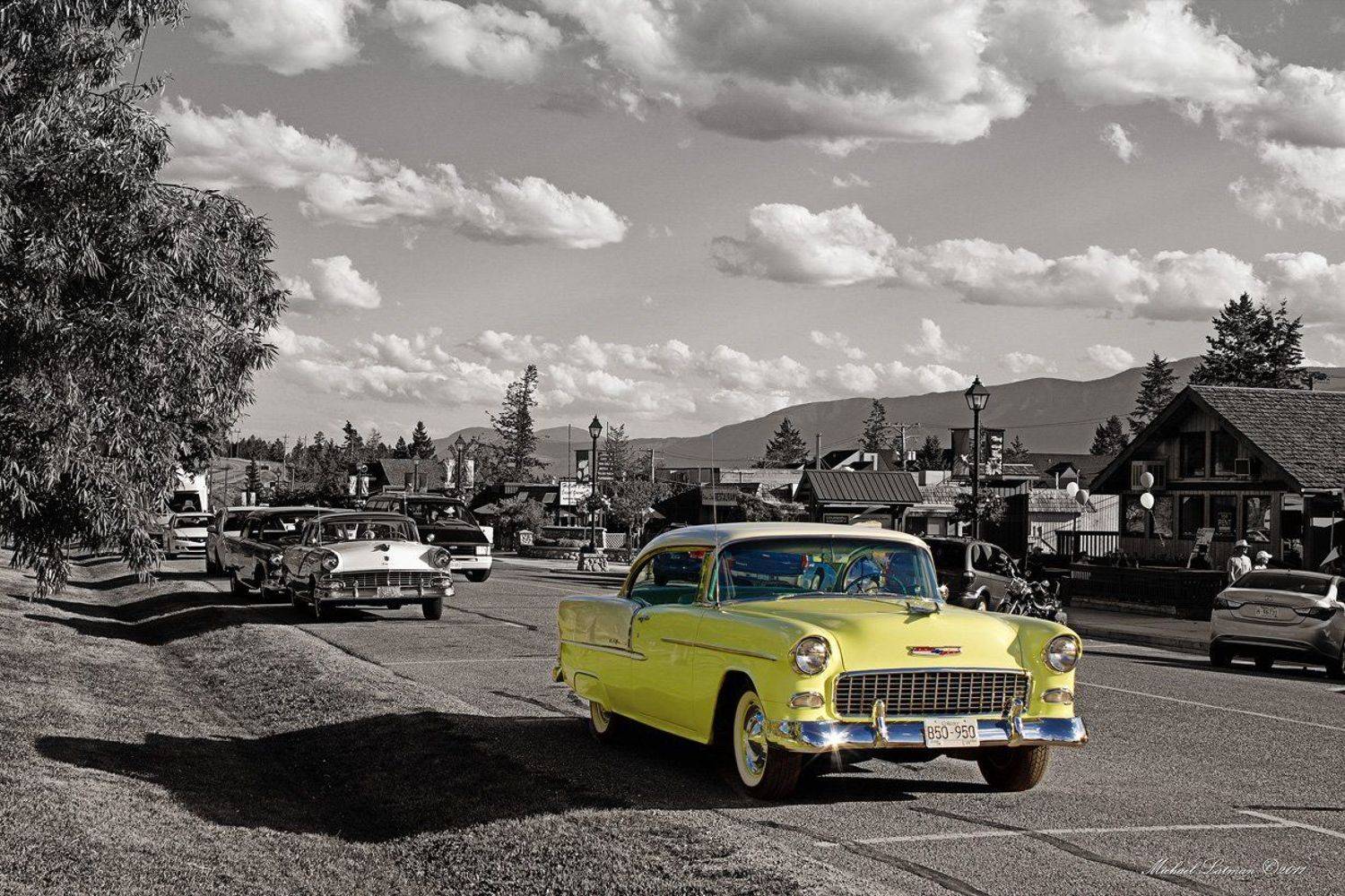 summer, cyty, beauty, old, prominent, car, chevrolet, Michael Latman