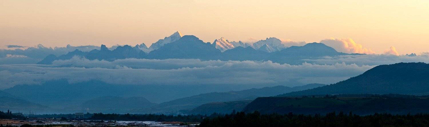 облака, горы, главный кавказский хребет, кбр, Zaur Vorokov
