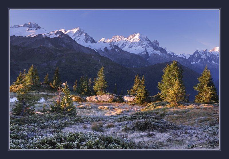 О прохладном августовском рассвете фото превью