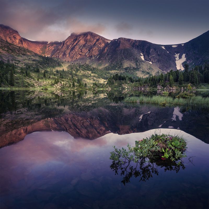 каракольские озера Зеркало Каракольских озер. фото превью
