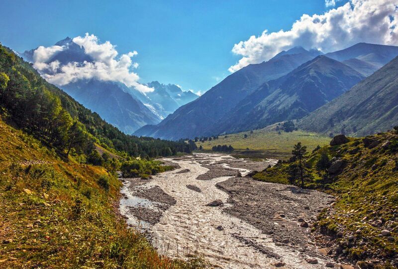 Река Чегем Кабардино Балкария