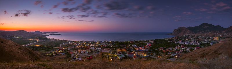 крым, коктебель, море, рассвет В полынном сумраке долины(М. Волошин) фото превью