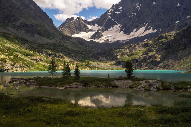 природа лето август алтай озеро куйгук горы пейзаж путешествие Озеро Куйгук... фото превью
