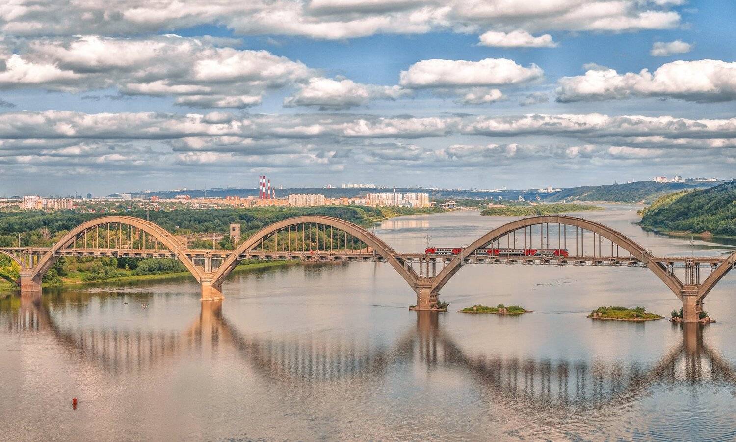 жд, железная дорога, поезд, россия,  пейзаж, skrylov, skrylov_official, сартаковский мост, нижний новгород, ока, река, лето. электричка, электропоезд, Сергей Крылов