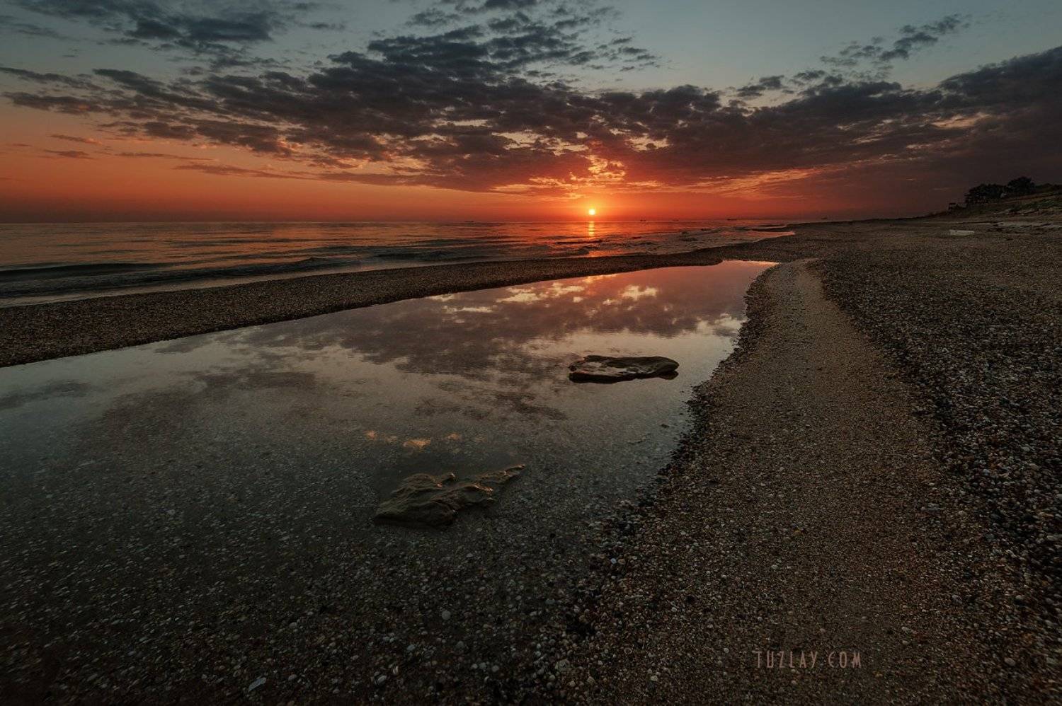 азовское море, июнь, утро, пляж, азовский берег, Владимир Тузлай