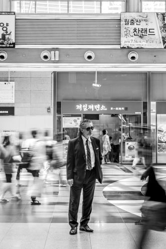 man on the street