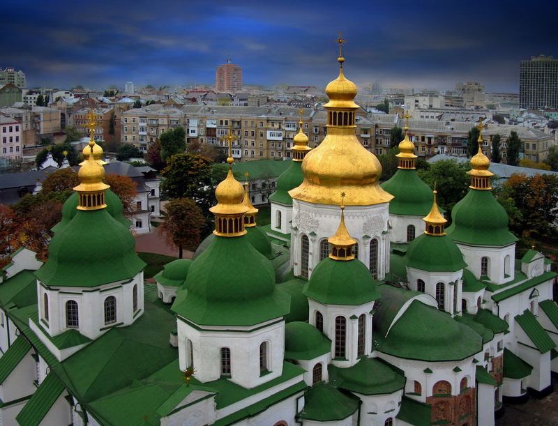 украина, киев, лавра Златоглавый Киев фото превью
