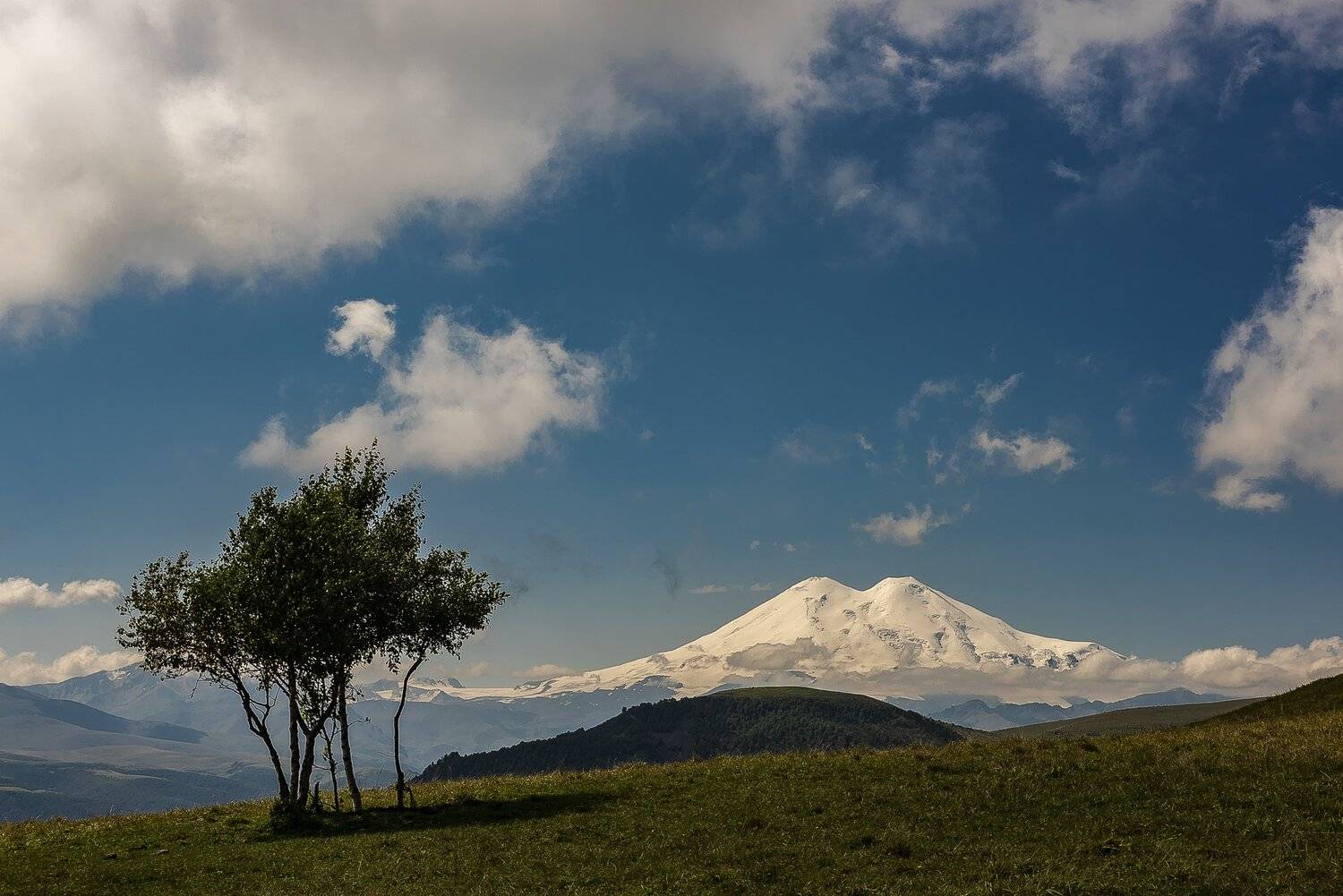 кавказ, утро, дорога, джилы-су, Владимир Штыриков