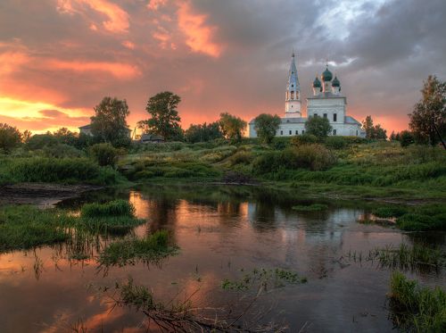 Один вечер в селе Осенево Ярославской области