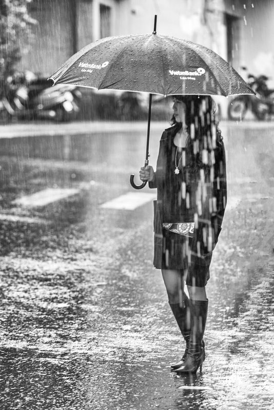 rain afternoon dalat vietnam  in the rain 2 фото превью