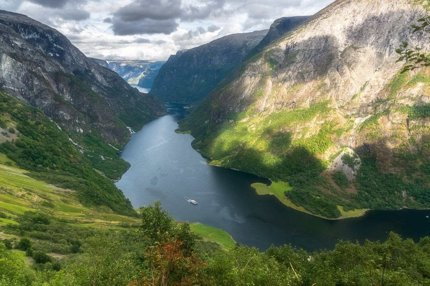 природа, пейзаж, фьорд, Норвегия, горы, скалы, залив,, Лариса Николаевна Дука