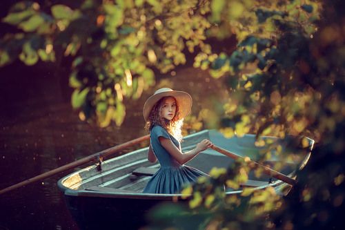 Закат на воде