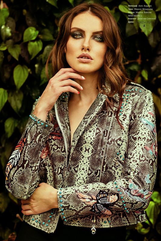 color image , asen andreev , asen andreev photography , portrait , girl , woman , posing , model , magazine , natural light , natural ,  Botanica Editorial фото превью