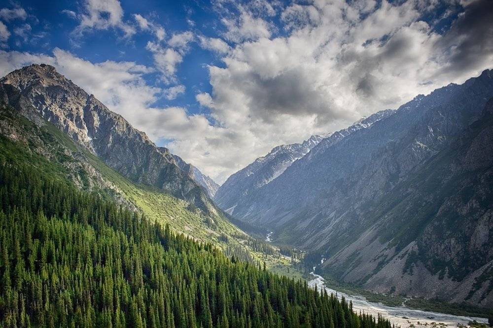 кыргызстан, горы, Элина Магалимова