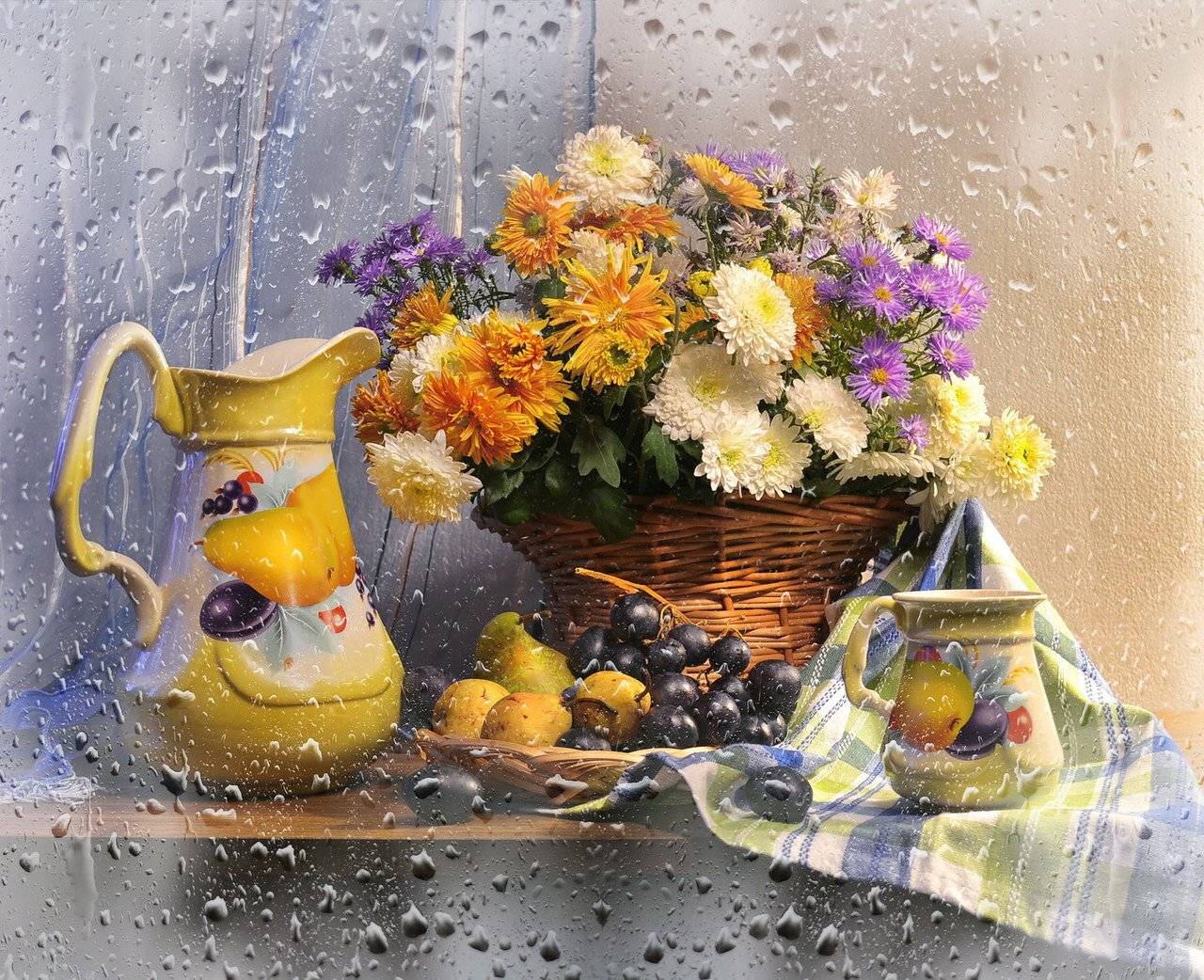still life,натюрморт,  цветы, хризантемы, фото натюрморт, сентябрь, осень, Колова Валентина