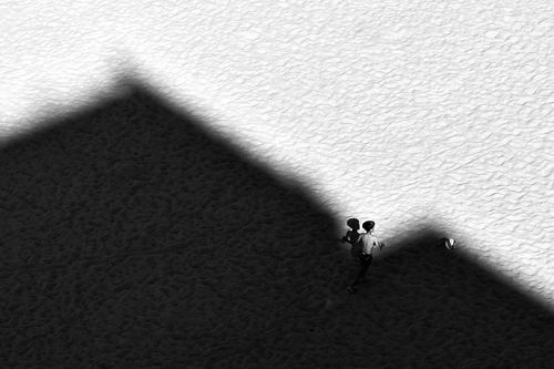 My black and white vision