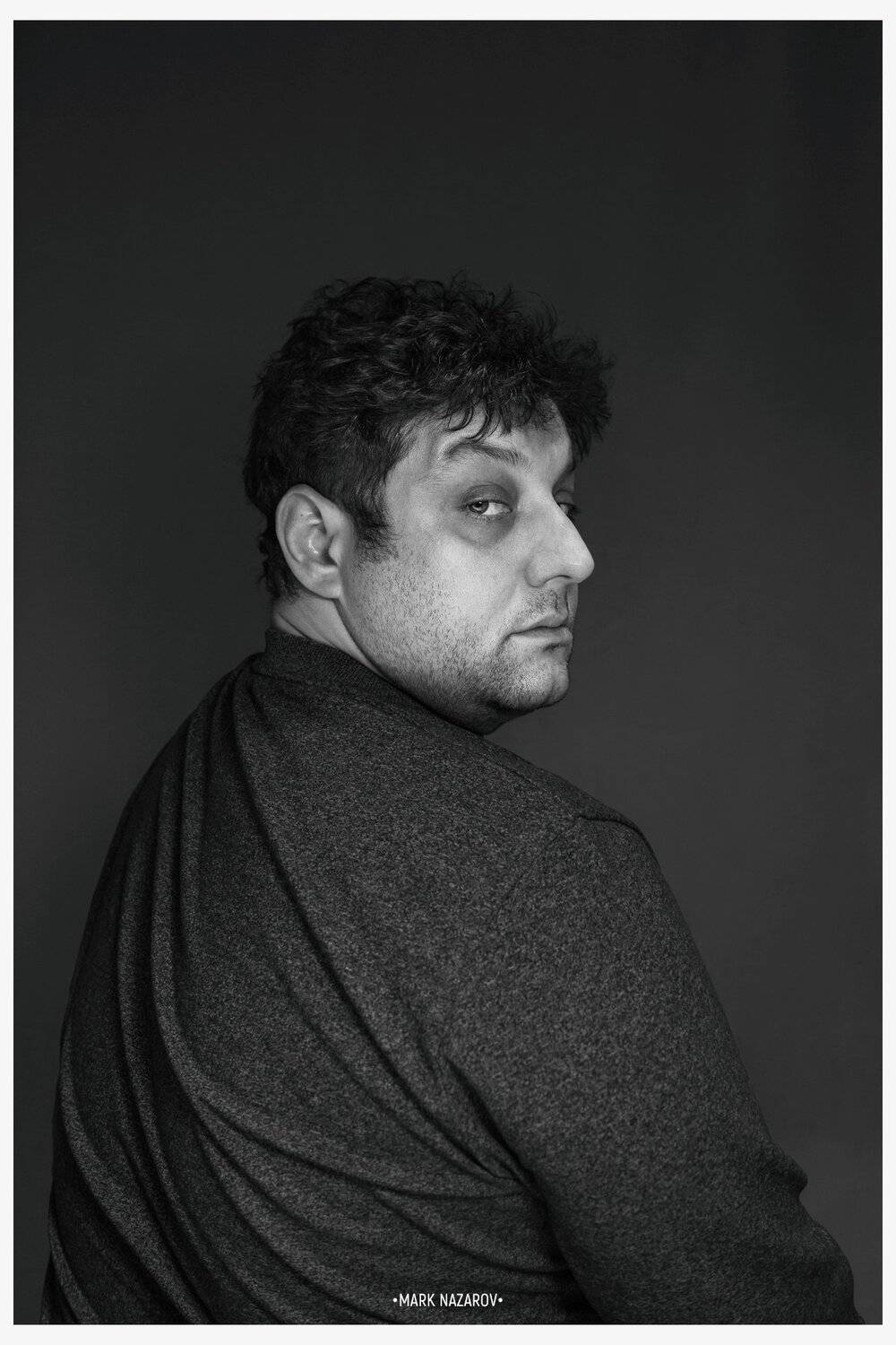 портрет, портретист, фотохудожник, черное-белое, ч-б, черно-белая фотография, марк назаров, снимаю шляпу, михаил полицеймако, актер, театр, кино, звезды, фотосессии, фотопроекты,  portrait, portraitist, photo artist, black and white, black and white photo, Марк Назаров