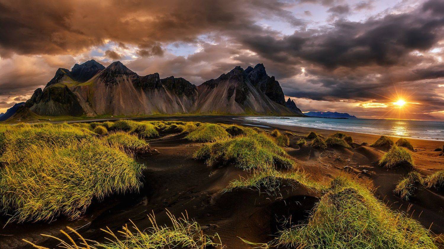 исландия, стокснесс, рассвет, солнце, Вениамин Дардык