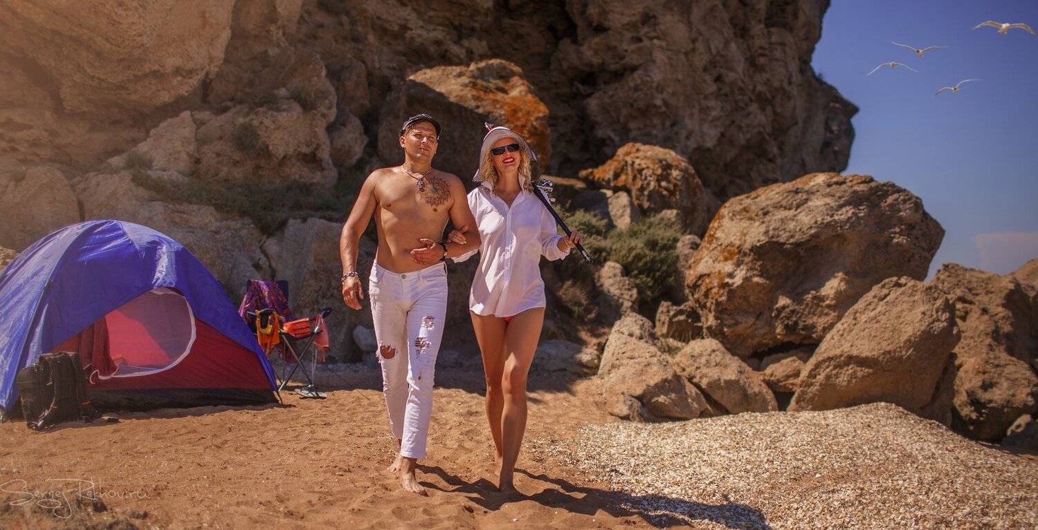 крым, азовское море, рассвет, скалы, капитан, чайки, Сергей Рехов