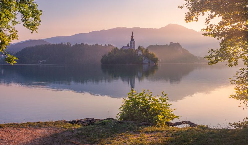 sv-phototravel.com, словения, блед Закат-рассвет. фото превью