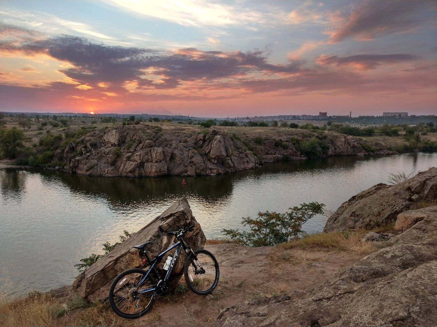 пейзаж,хортица,закат, Сергей Богачёв