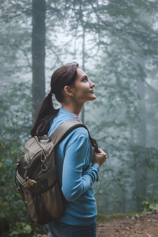 Вдыхая лесной туман фото превью