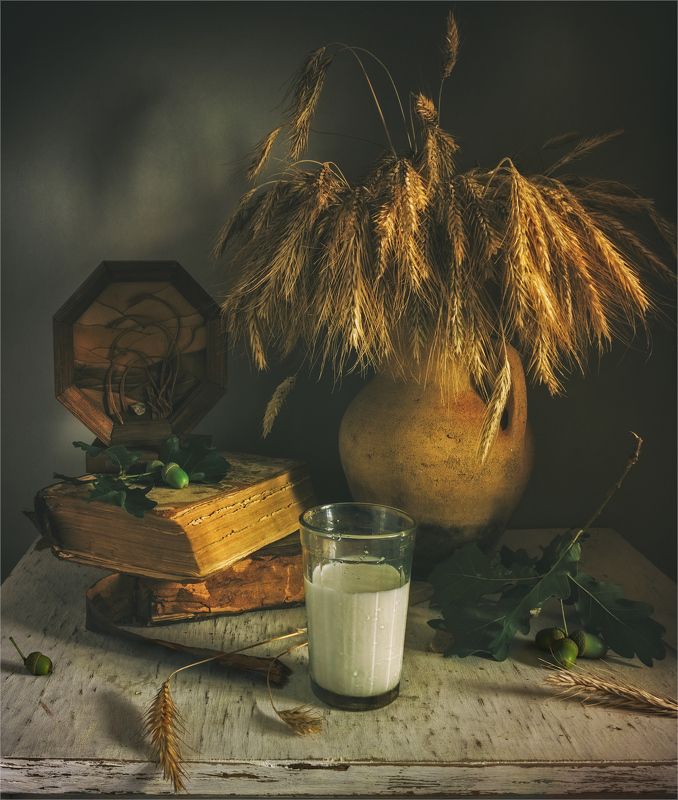 стакан молока фото превью