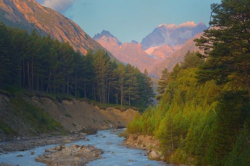 Осенний рассвет в Башиле