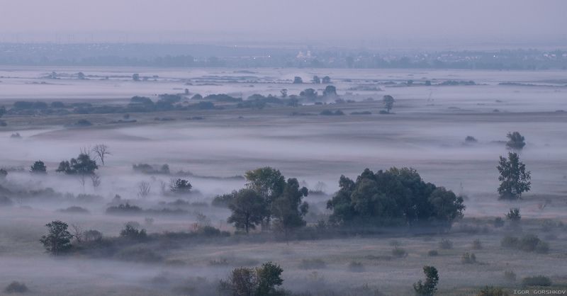 Туманная планета фото превью