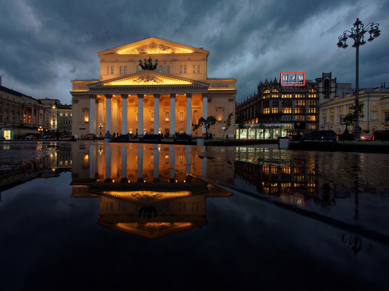 город, Москва, архитектура, пейзаж, красота Большой  фото превью