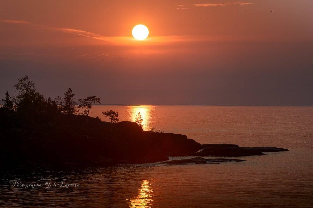 путешествие,пейзаж,ладога,карелия,утро,рассвет,камни,красота.россия, Юлия Лаптева
