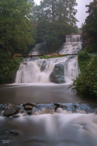 Dzhurinsky (Chervonohrad) waterfall
