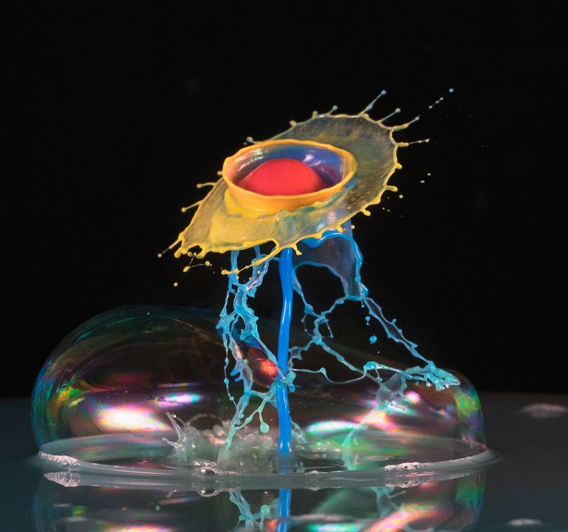 waterdrop,splash,abstarct,liquid,art bubble and drop фото превью