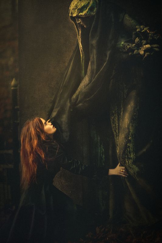 мольба, plea for mercy, противостояние, confrontation, пощади, spare me, два мира, two worlds, the dead and the alive, мертвые и живые, graveyard Пощади.. фото превью