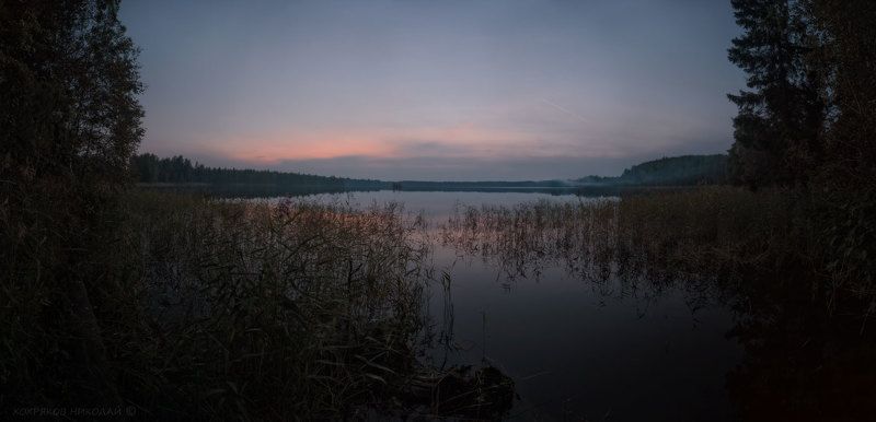 вечер на озере Сеза... фото превью