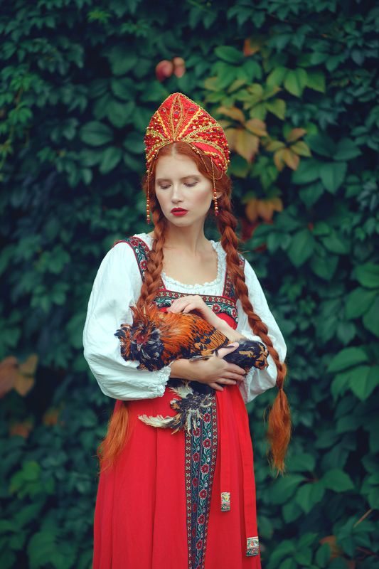 Саша и петух фото превью