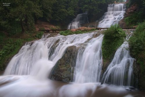 Dzhurinsky (Chervonohrad) waterfall
