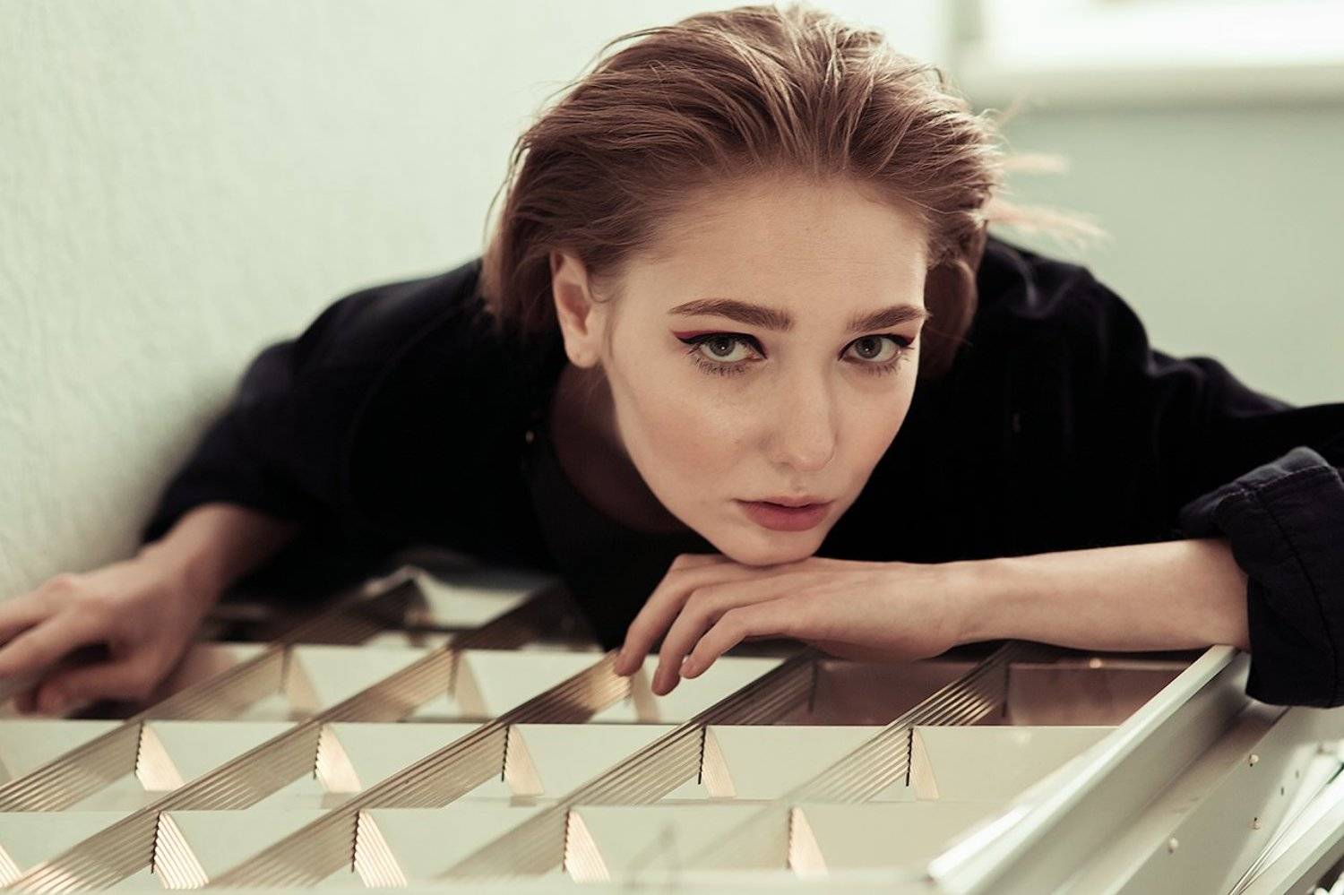 модель, мода, девушка, лампа, одежда, Дарья Комарова