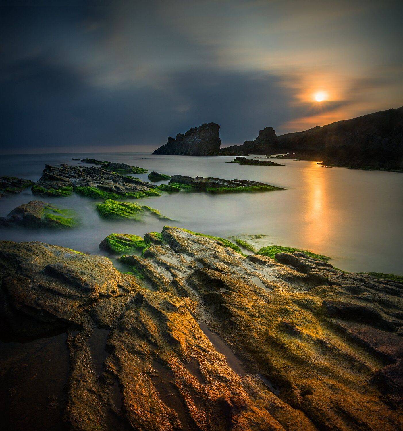 landscape, nature, seascape, sunrise, morning, rocks, coastal, coast, beach, lake, long, exposure, scenery, reflections, vibrant, Александър Александров