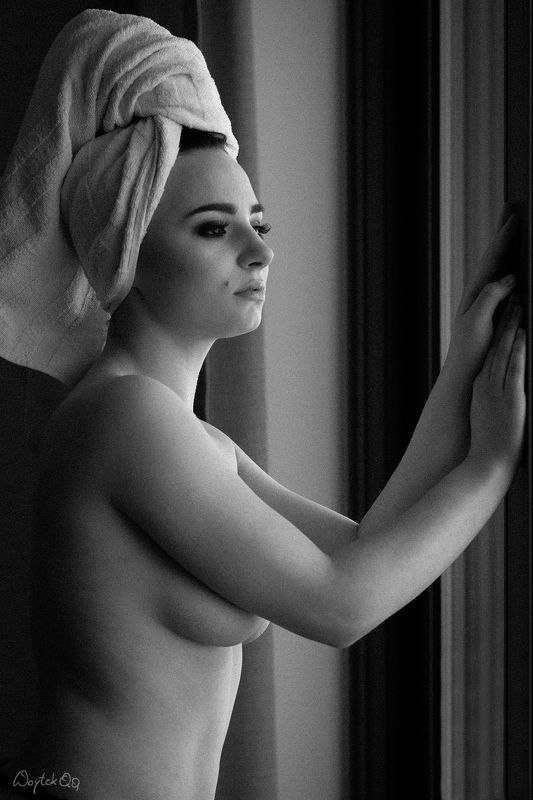 b&w, portrait, woman Veronica фото превью