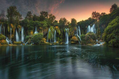 Waterfalls in Bosnia and Herzegovina