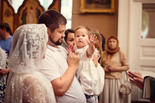 Крещение Яны и Евы в Спасо-Преображенском соборе