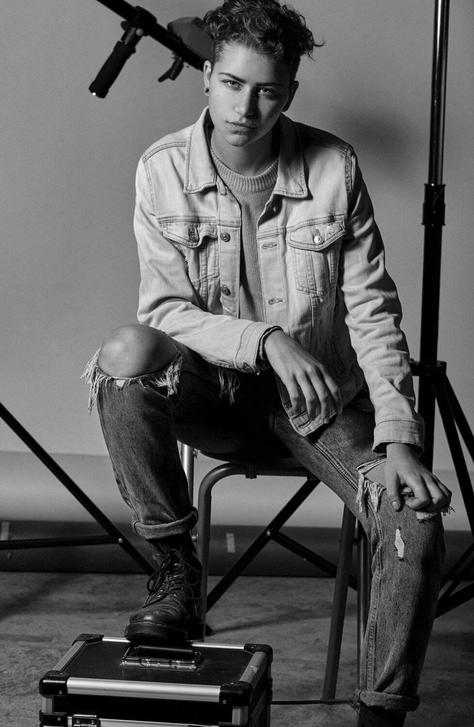 studio , model ,model test , portrait , monochrome , Black & White , B&W , pose , posing , light , asen andreev , asen andreev photography , , asen