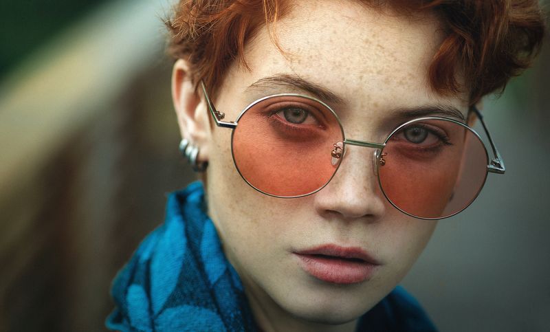 girl, portrait, color, woman, emotions, eyes, face, photo, moscow, people, light Portrait фото превью