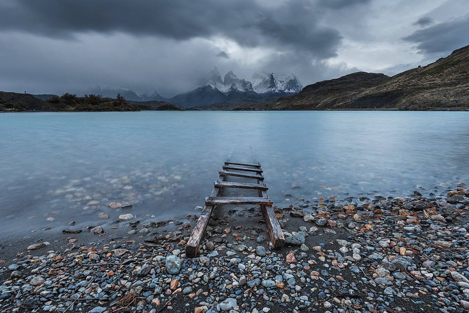 патагония, чили, куэрнос, пехое, озеро, Дмитрий Саприн