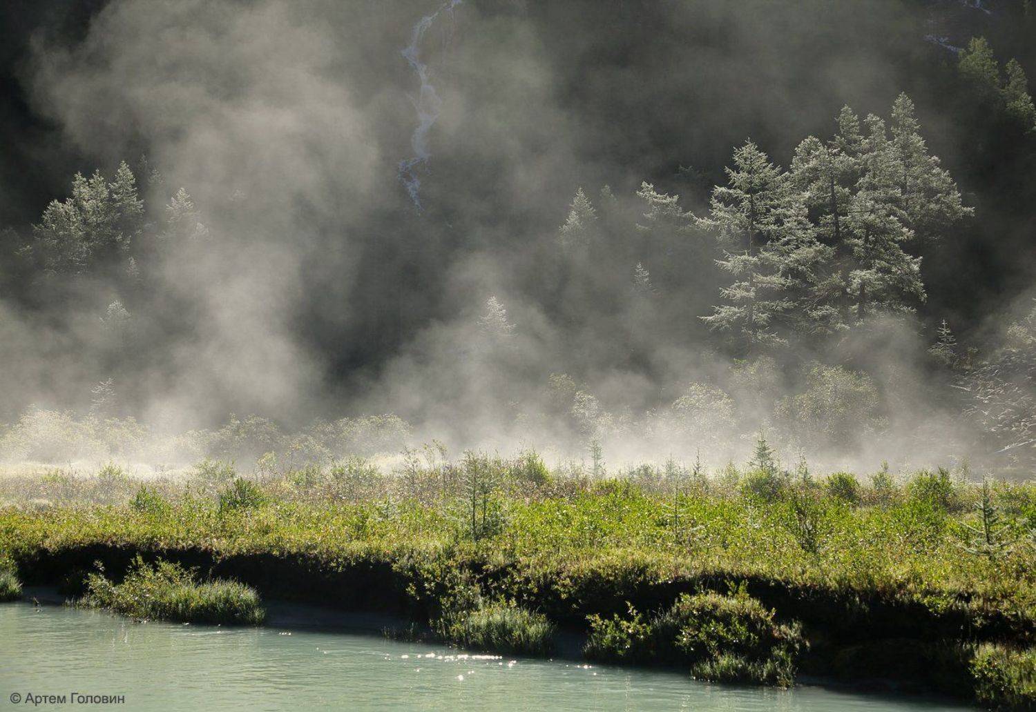 altay, алтай, туман, Артем Головин