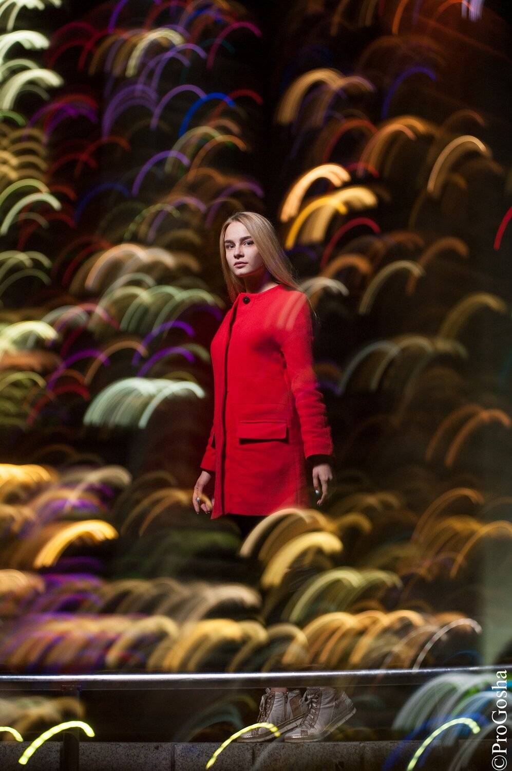 Фотосессия на улице, съемка с проводкой, Георгий Простяков