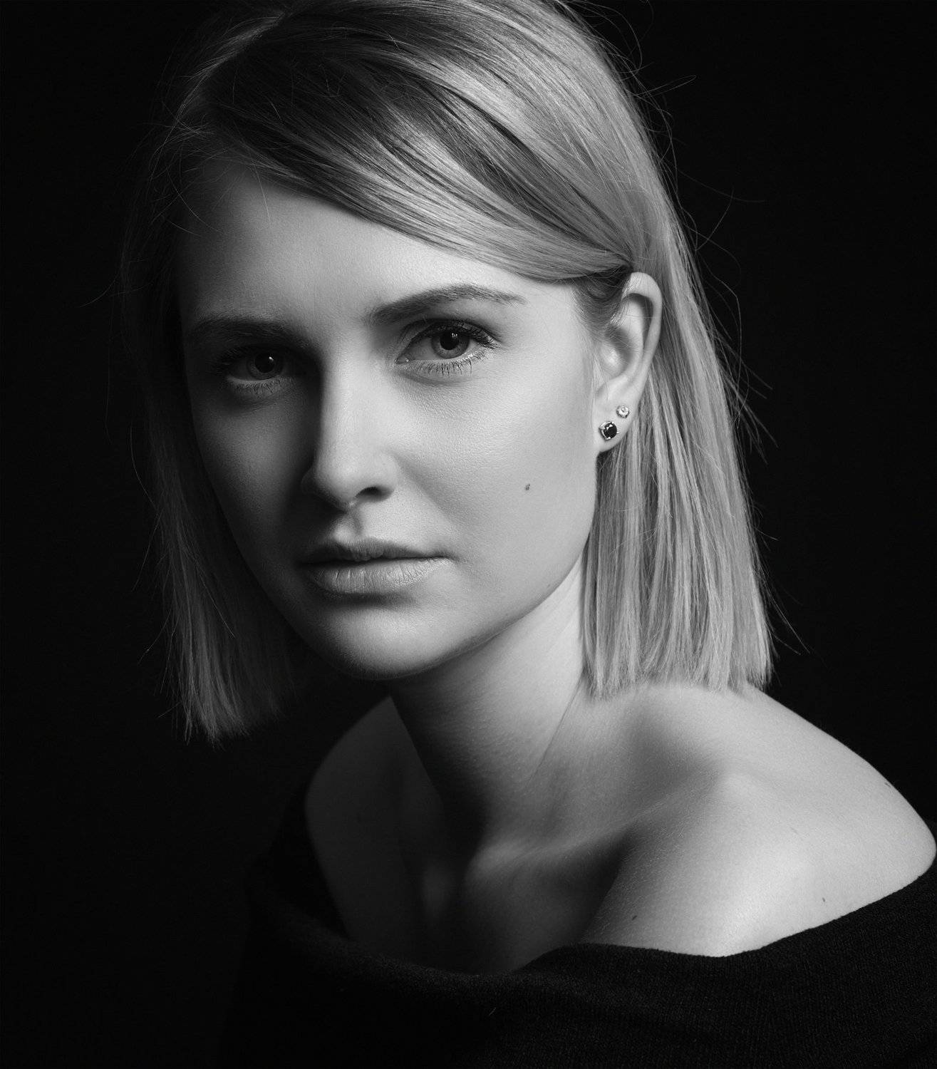 портрет,жанровый портрет , женщина, черно -белое, девушка, wb , красивая ,взгляд, Natalia Kholodova