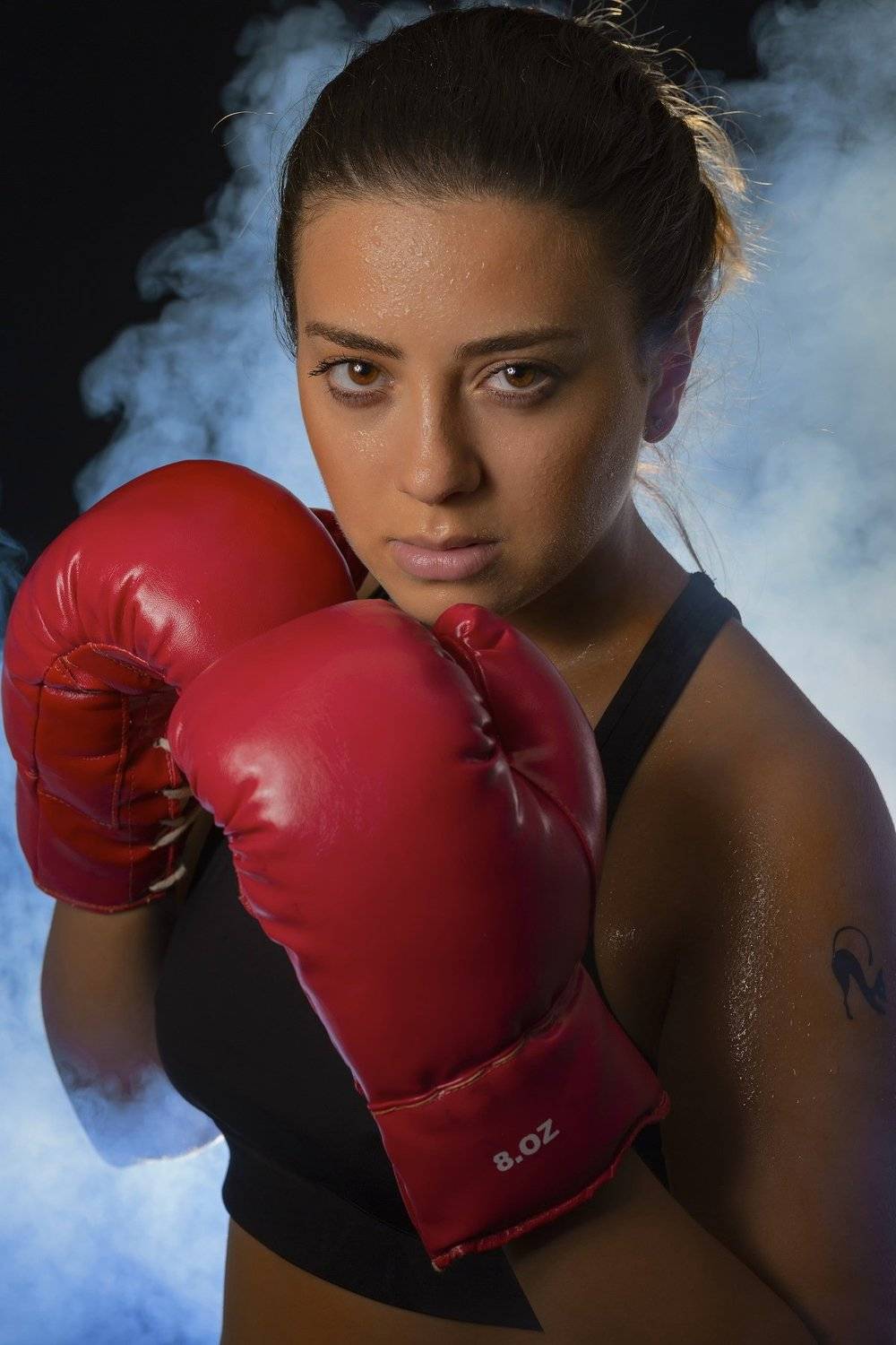 Портрет , спорт , бокс , красота , девушка , спортсменка , Aleksandr Karyagin